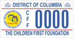 DC DMV Tag Children First Foundation