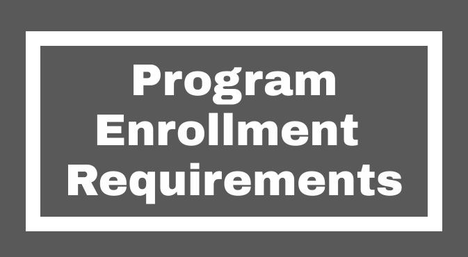 Program Enrollment Requirements Button
