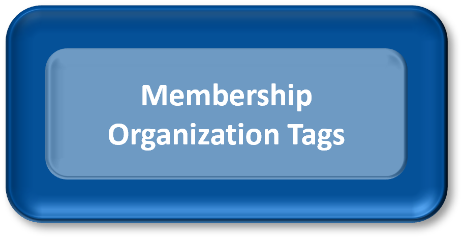 Membership Organization Tags